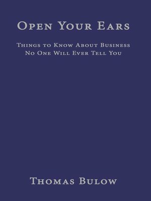 cover image of Open Your Ears